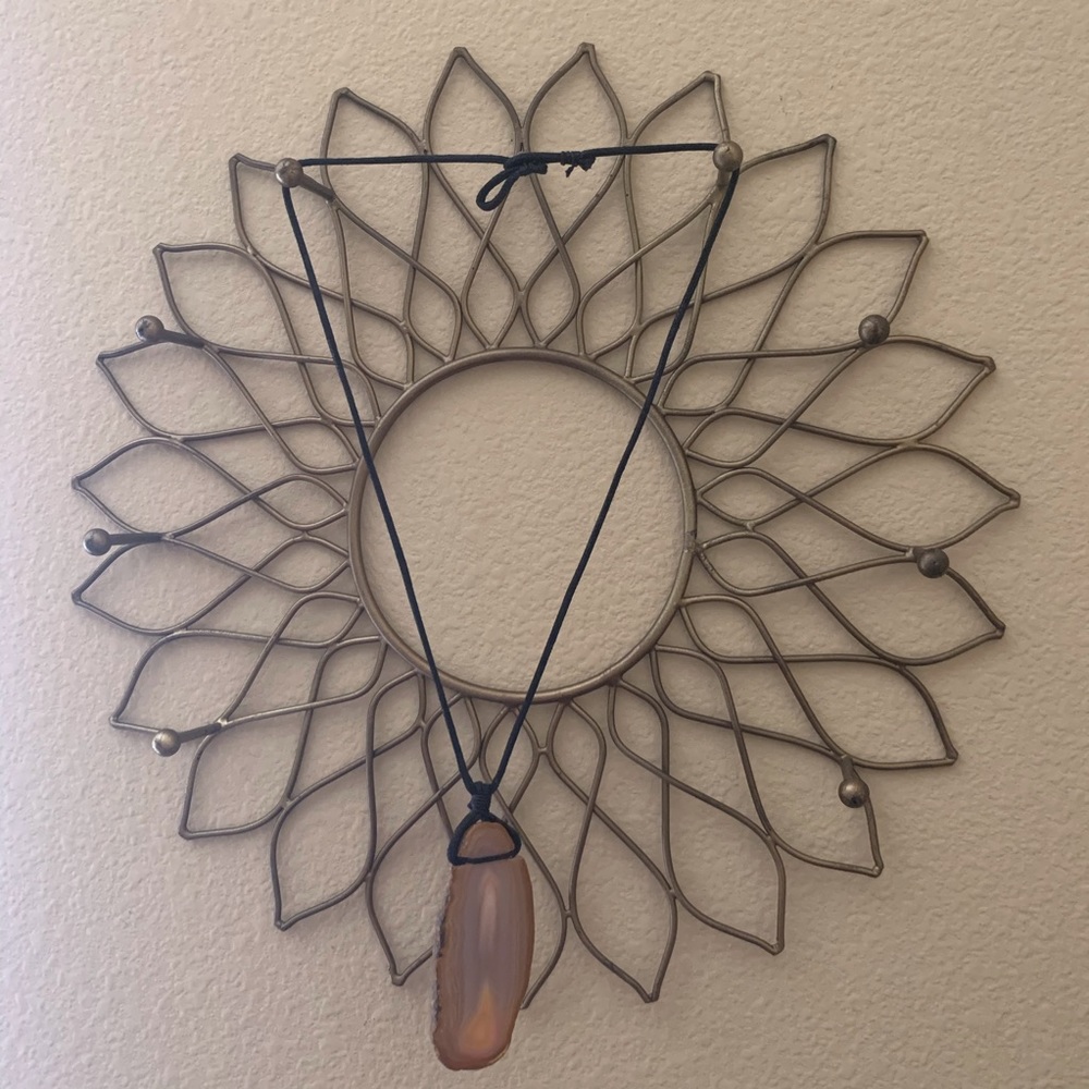 Agate necklace